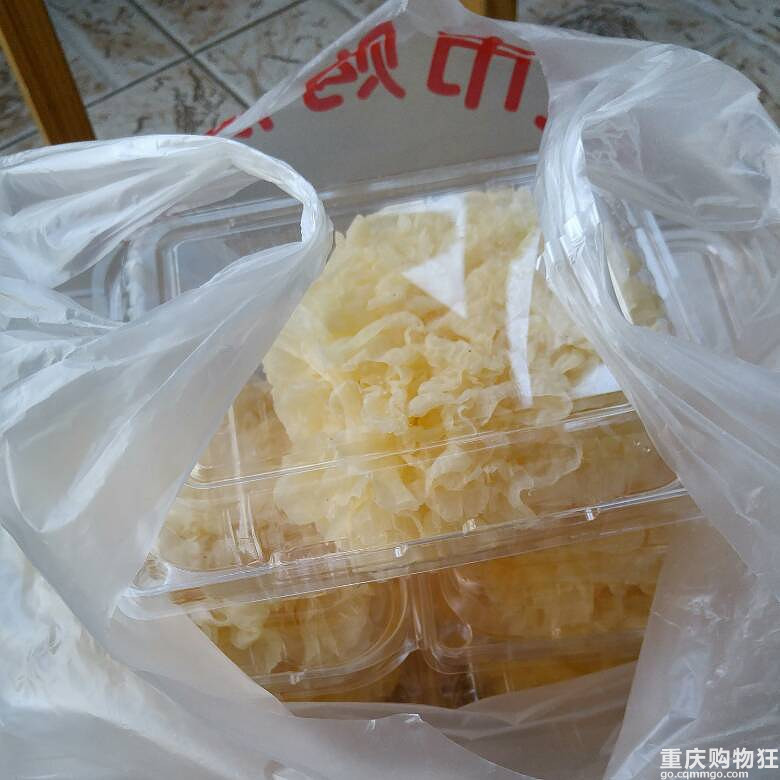 购物狂家博会上买的新鲜银耳好软糯