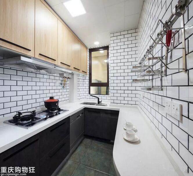 100平简约纯粹北欧风，简单明亮带Goth元素