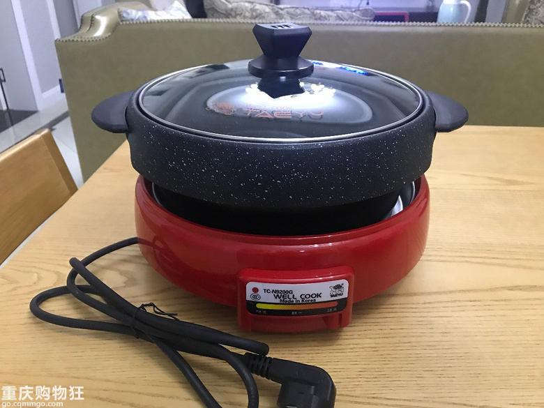 终于买了乌龟锅，在家也可以吃到超级美味的韩国烤肉。