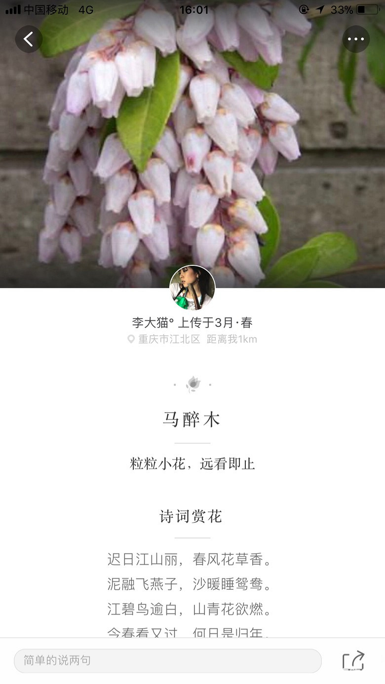 安利一款识花app U000 形色 麻麻再也不用为答不出花名而尴尬 婴幼育儿 重庆购物狂