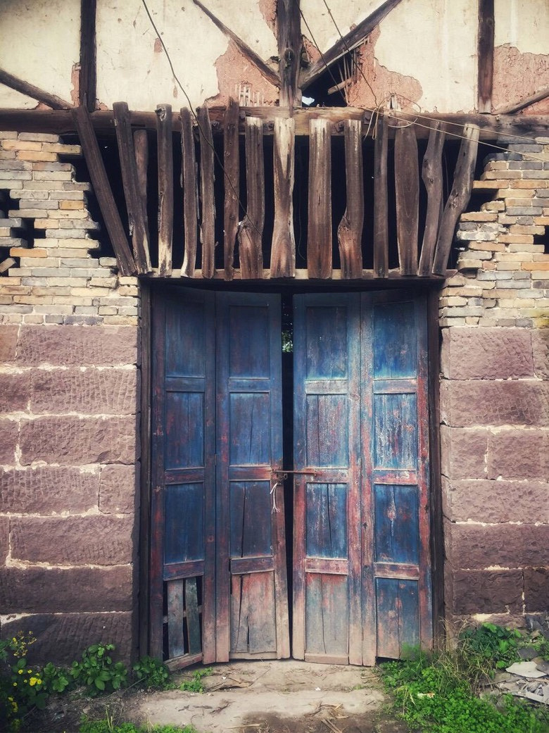 天气大好手机扫街:合川大石镇利泽老街!