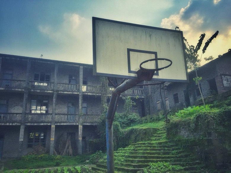 天气大好手机扫街:合川大石镇利泽老街!