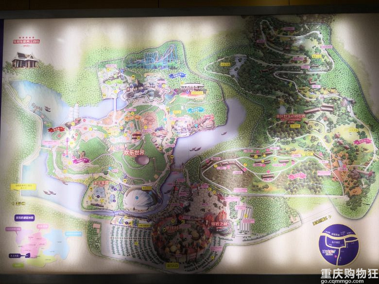 赏了大足石刻，又玩乐和乐都……