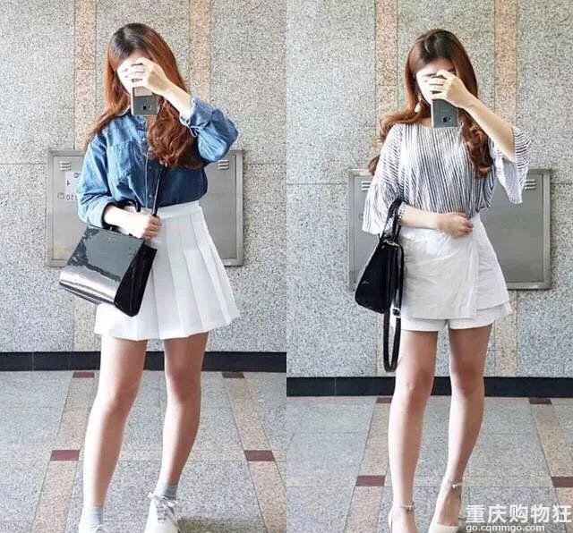微胖女生夏季服装搭配图片，这次真的是微胖！进来学习搭配技巧吧
