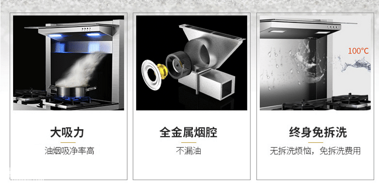 【小编探店】集合了油烟机、燃气灶、消毒柜、储物柜于一体的机器