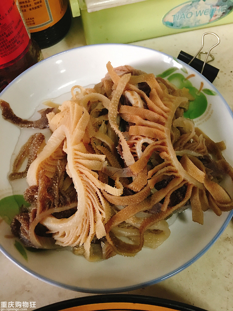 自制喷火毛血旺~