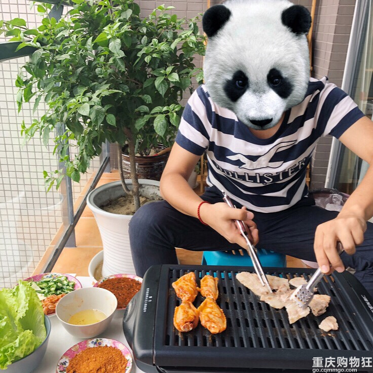 小阳台 &小烤肉&小小的二人世界