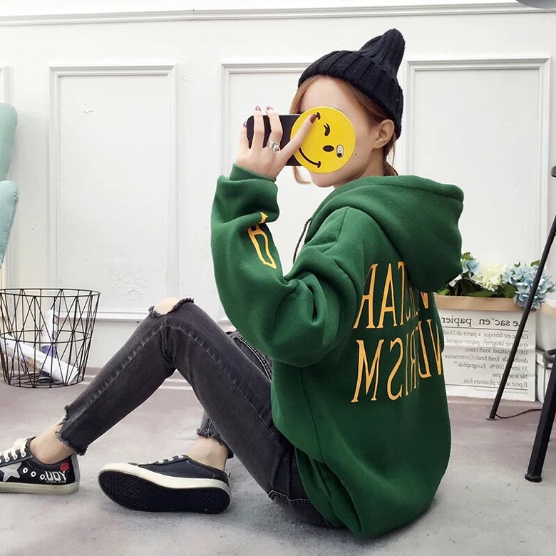 卫衣2018新款女外套ulzzang韩版长袖宽松学生