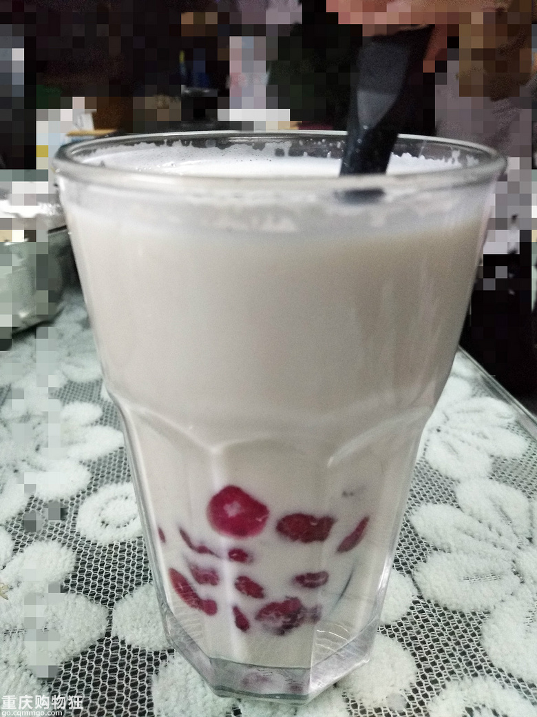 记录第一次做奶茶----火龙果珍珠奶茶