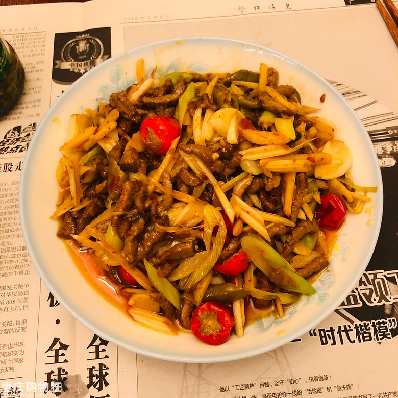 简单粗暴干掉两碗大米饭的泡椒牛肉丝