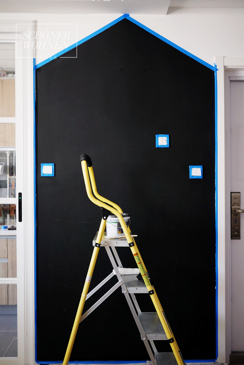 用黑板漆记录生活，让墙面更富有生命