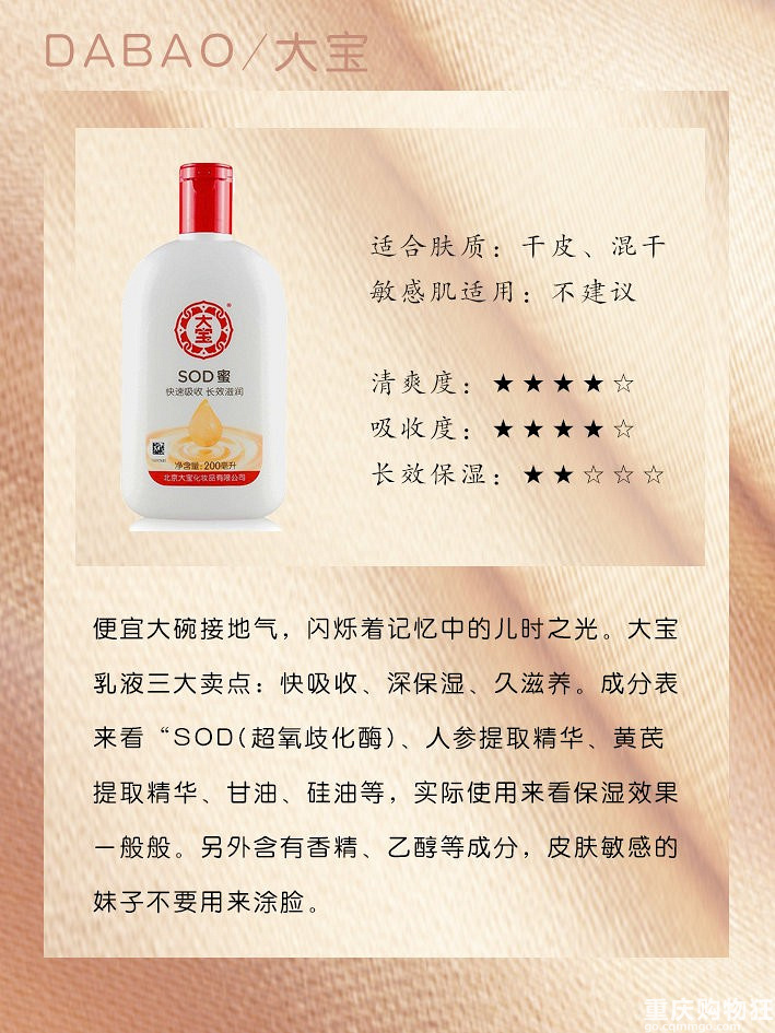 9款热门保湿乳液该如何选购？