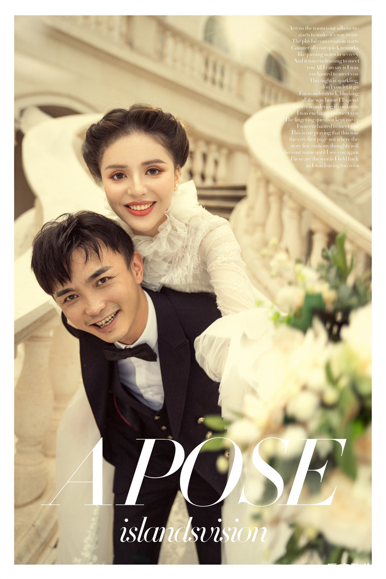 在餐馆竟然也能拍惊艳的婚纱照，千岛带我疯+【新年秀出婚纱照】