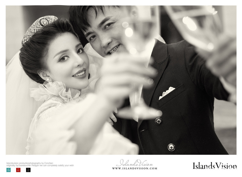 在餐馆竟然也能拍惊艳的婚纱照，千岛带我疯+【新年秀出婚纱照】