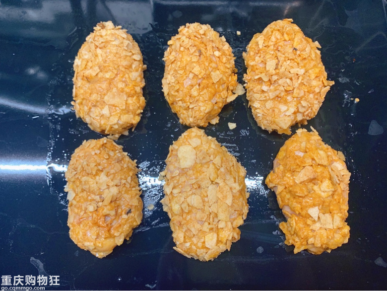没有面包糠也能做的薯片鸡翅，吃到最后渣渣也不放过