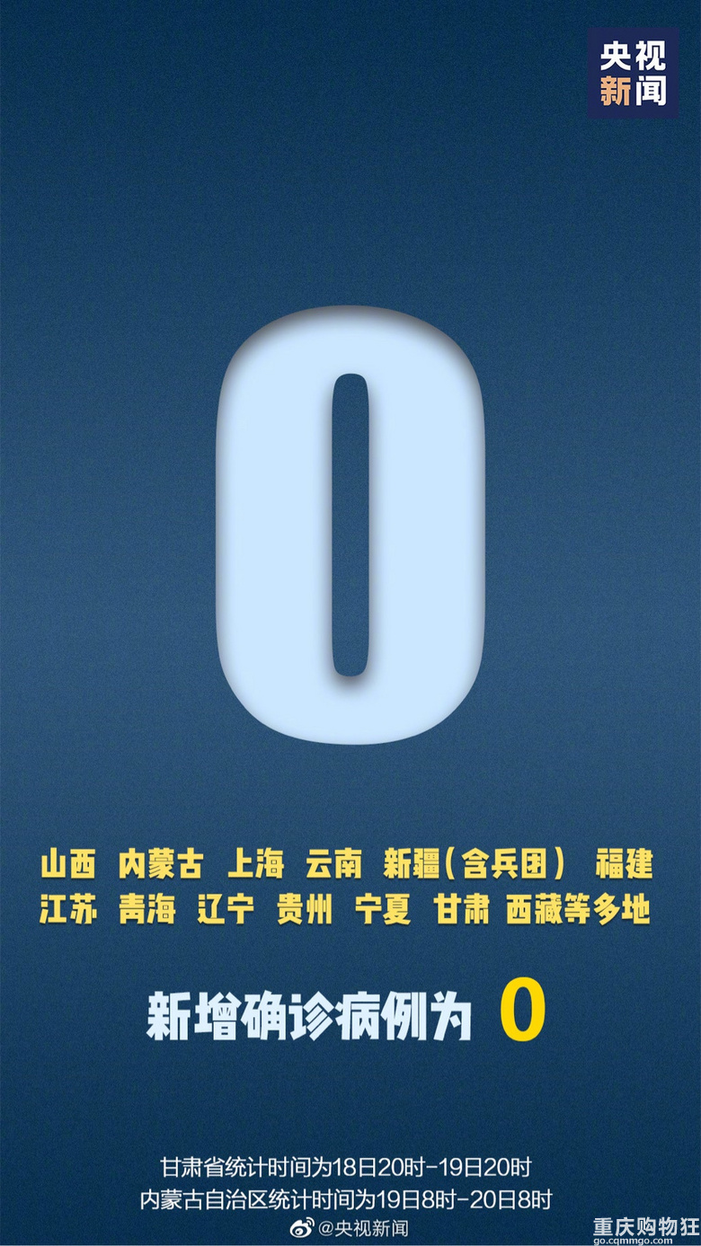 全国多地无新增确诊病例，网友：继续加油。