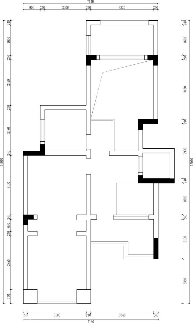 原始户型6楼