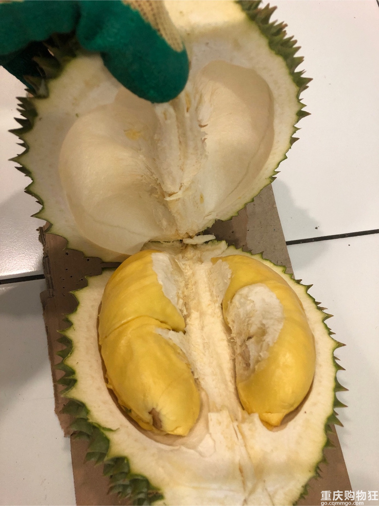 泰国猫山王榴莲！！！一口入魂！！！
