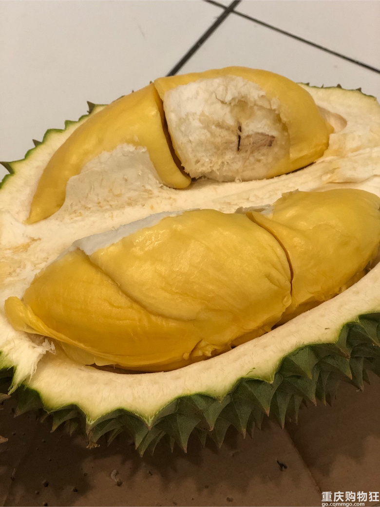 泰国猫山王榴莲！！！一口入魂！！！