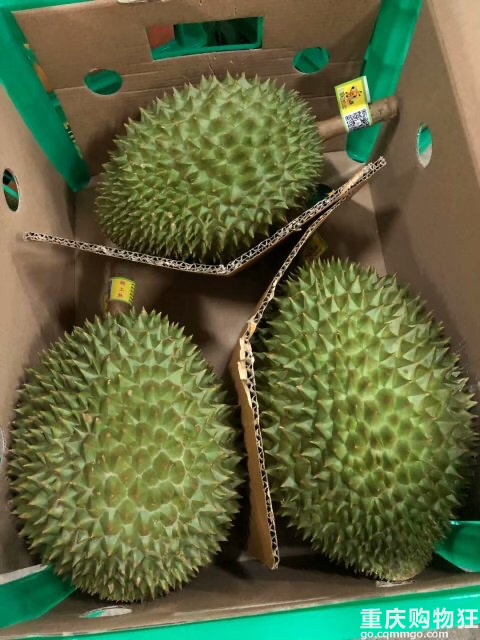 泰国猫山王榴莲！！！一口入魂！！！