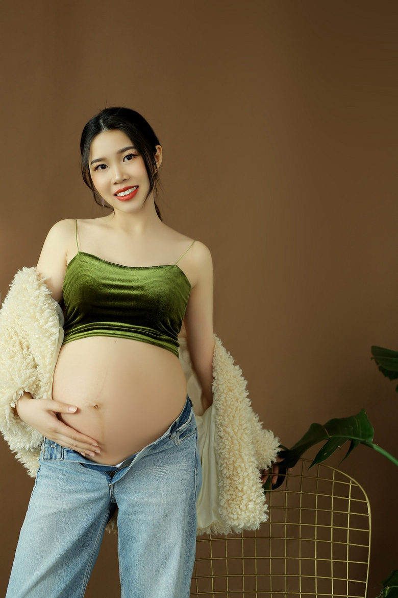 林志玲怀孕大肚子图片图片