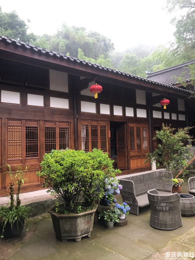 巴南区新开的一家中式大院民宿