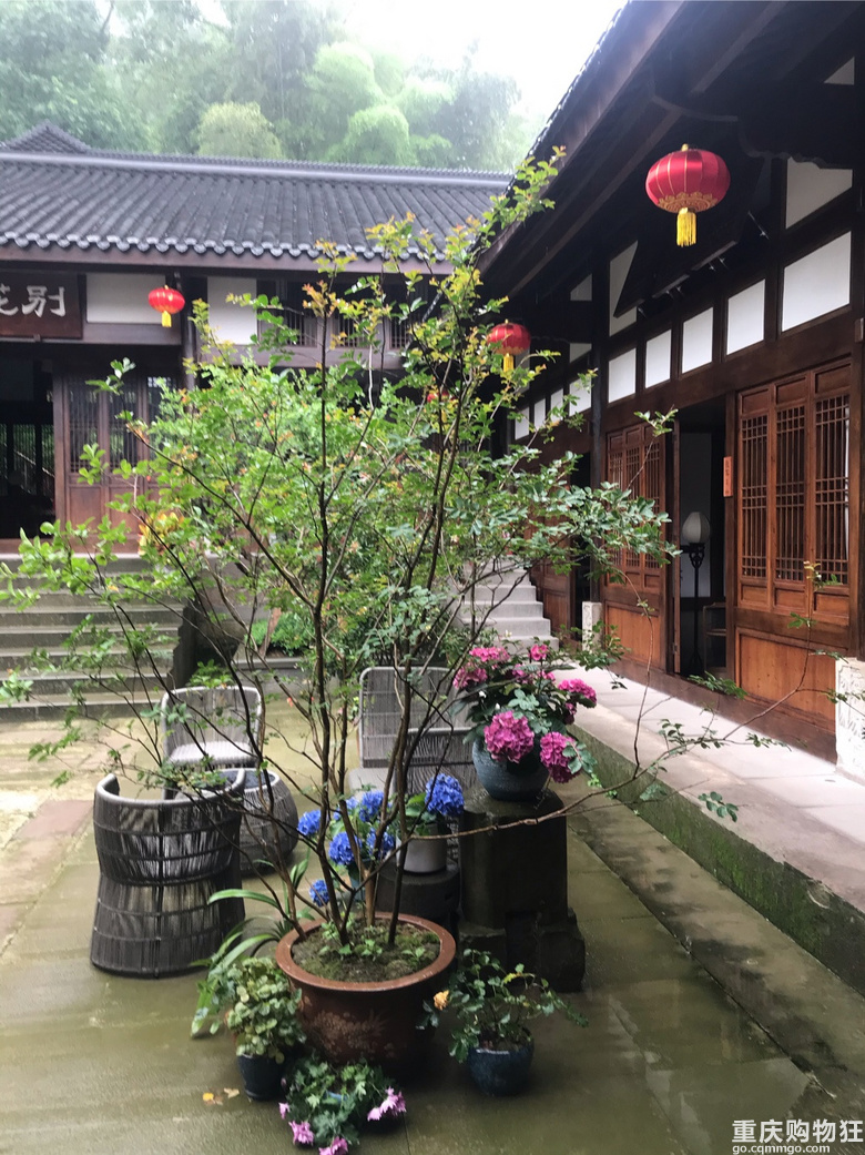 巴南区新开的一家中式大院民宿