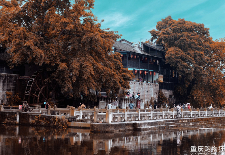 江南水乡之重庆分乡“万灵古镇”