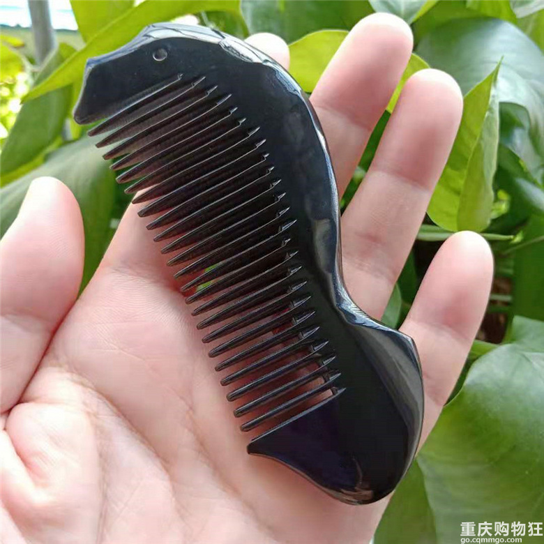 去年卖断货的手工牛角梳开团，团价10元起【八月团大】