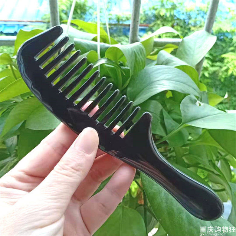 去年卖断货的手工牛角梳开团，团价10元起【八月团大】