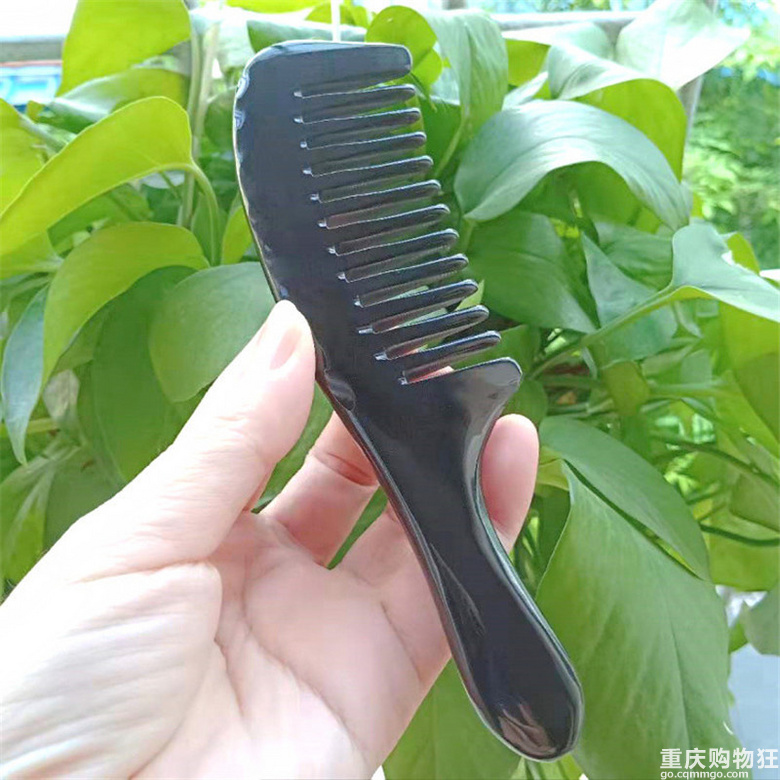 去年卖断货的手工牛角梳开团，团价10元起【八月团大】