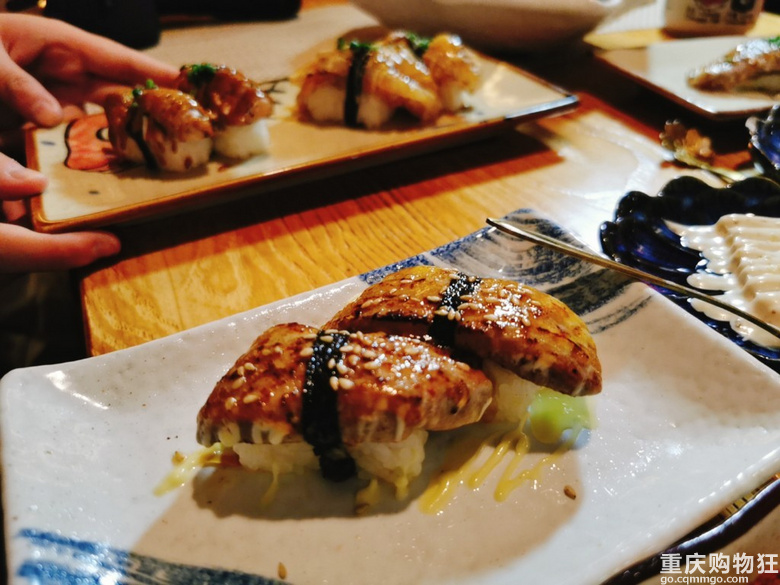 秋天的第一顿寿司 必须是脑花寿司 国庆寻味之旅 美食狗仔队 美食俱乐部 重庆购物狂