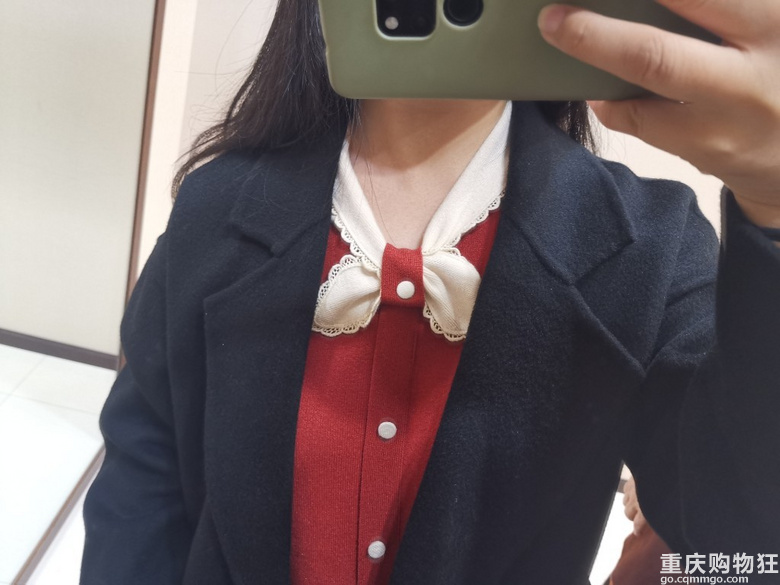 被种草糖安妮家红色针织衫我也收到啦+【随手晒包裹】