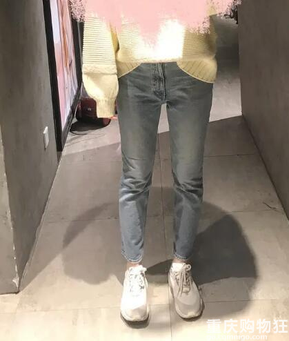 腿粗的梨型身材给大家推荐这个牌子的牛仔裤！巨显瘦！