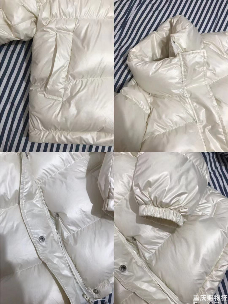 白色棉服我觉得真的应该人手一件，这件100多的太百搭了