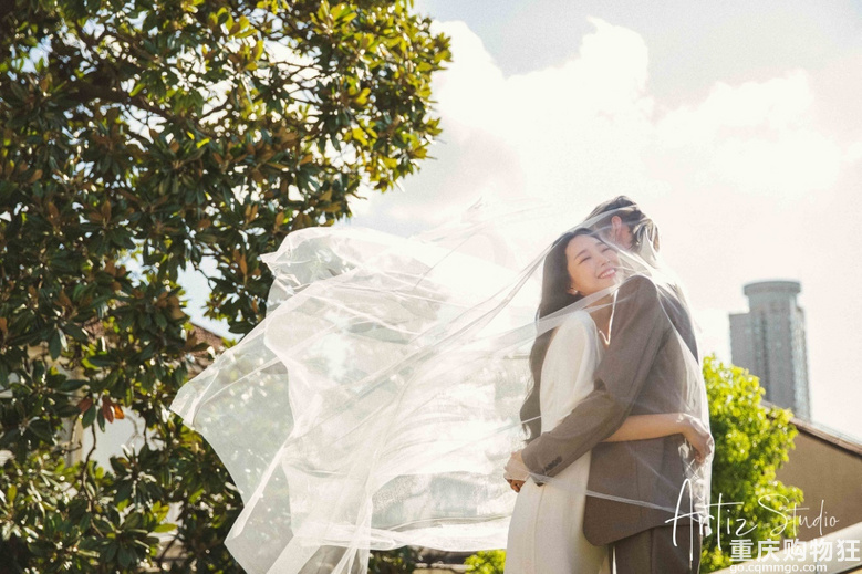 清甜文艺？成熟内敛？摄影师说我的婚纱照可以当做样片了