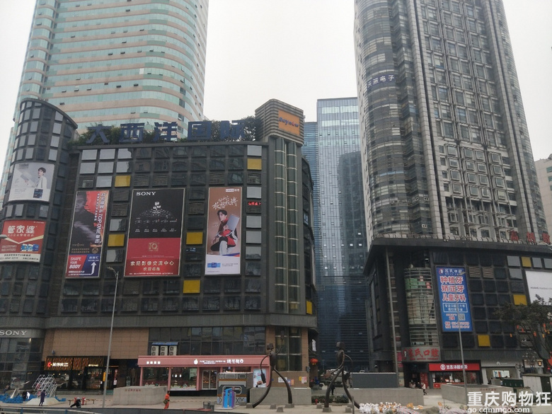 重庆硅谷石桥铺商圈扩容后现状