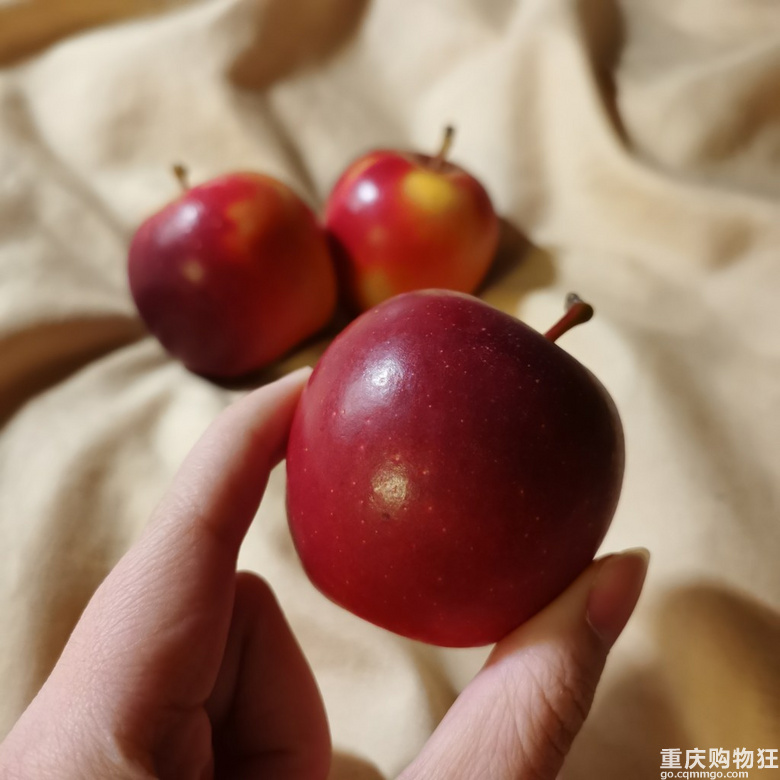 没吃过这么好吃的苹果