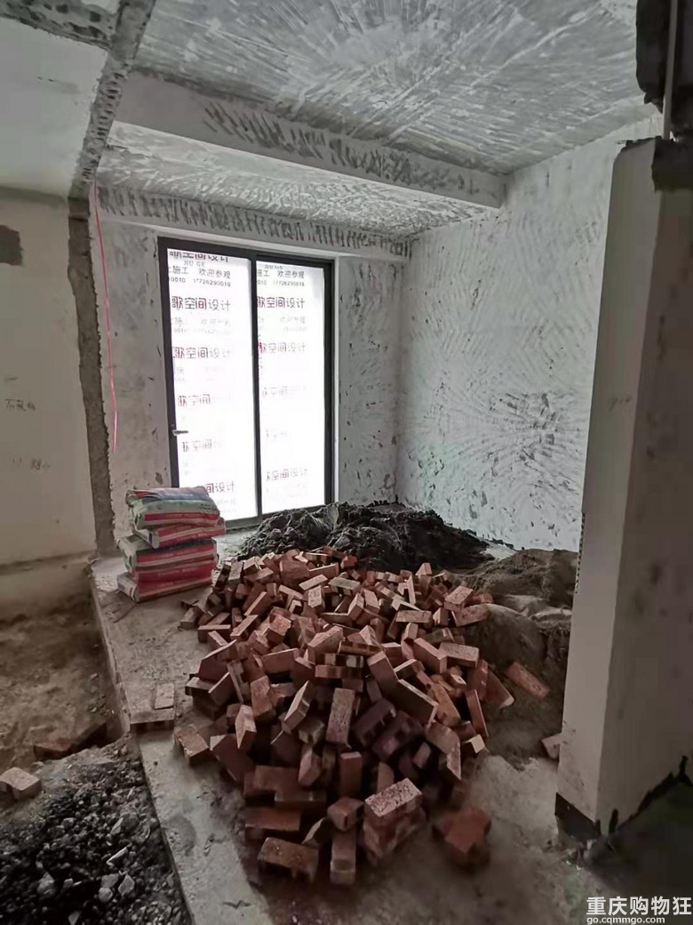 万科十七英里带露台户型装修记录，硬装完工静待家具