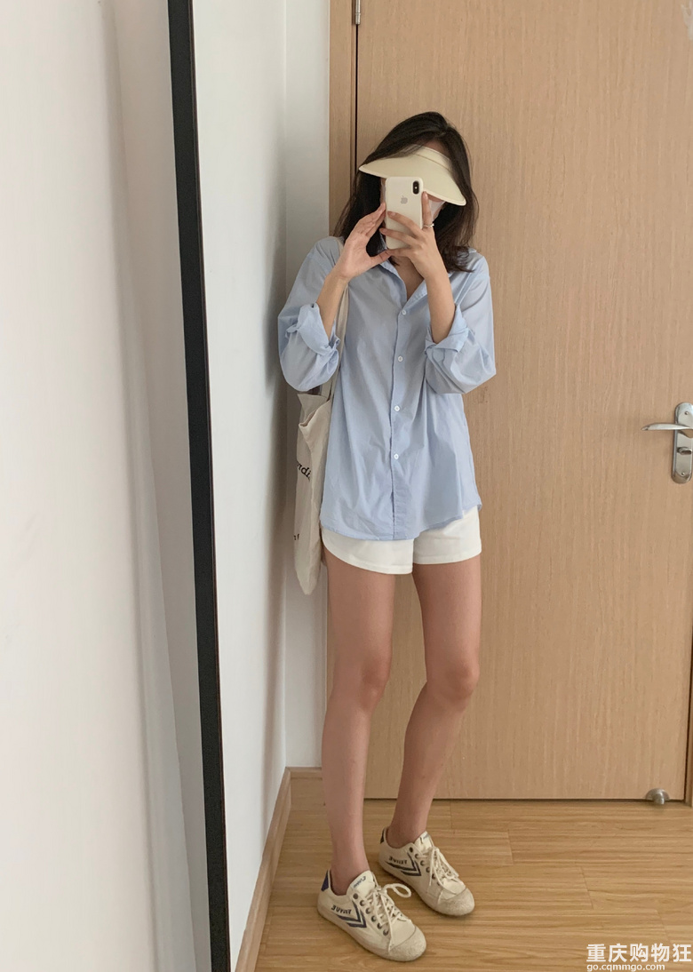 太喜欢这身清凉装扮了，春夏秋三个季节都可了