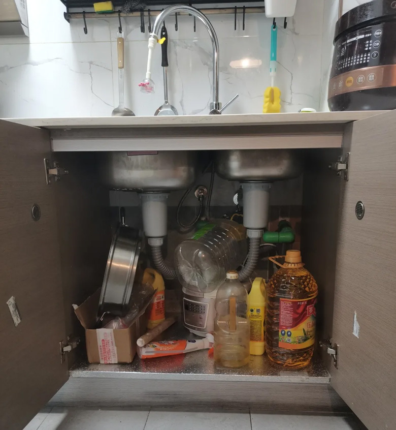 水槽柜完美利用方案 你缺的不是钱而是空间 家居装修 重庆购物狂