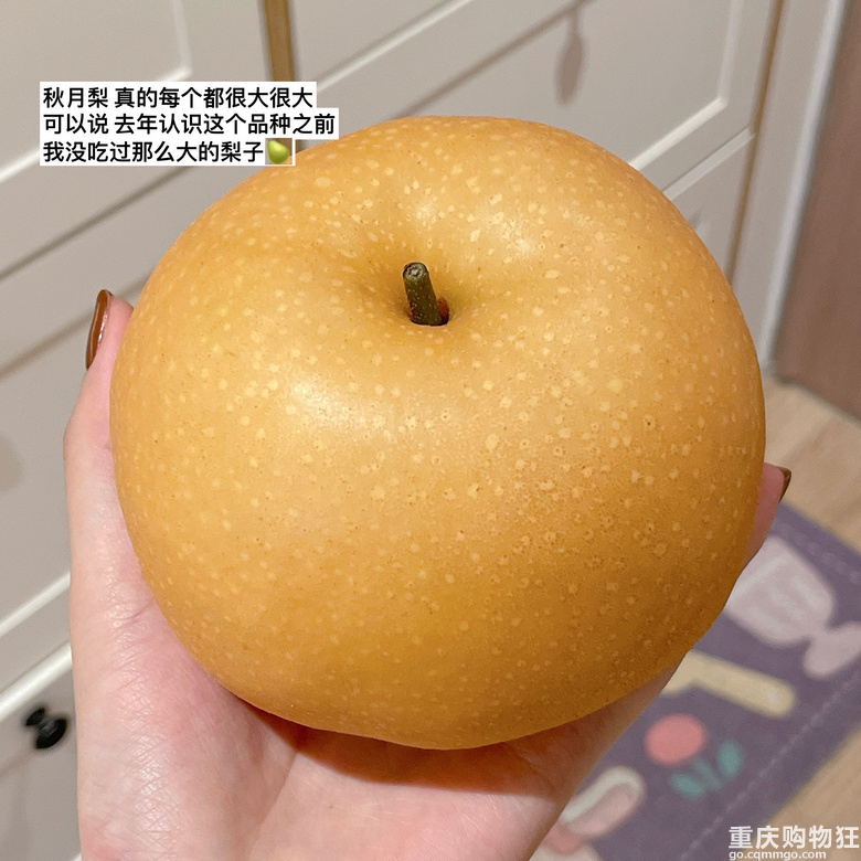 网购的秋月梨是梨届天花板！每个梨都超大 爆甜 多汁儿！