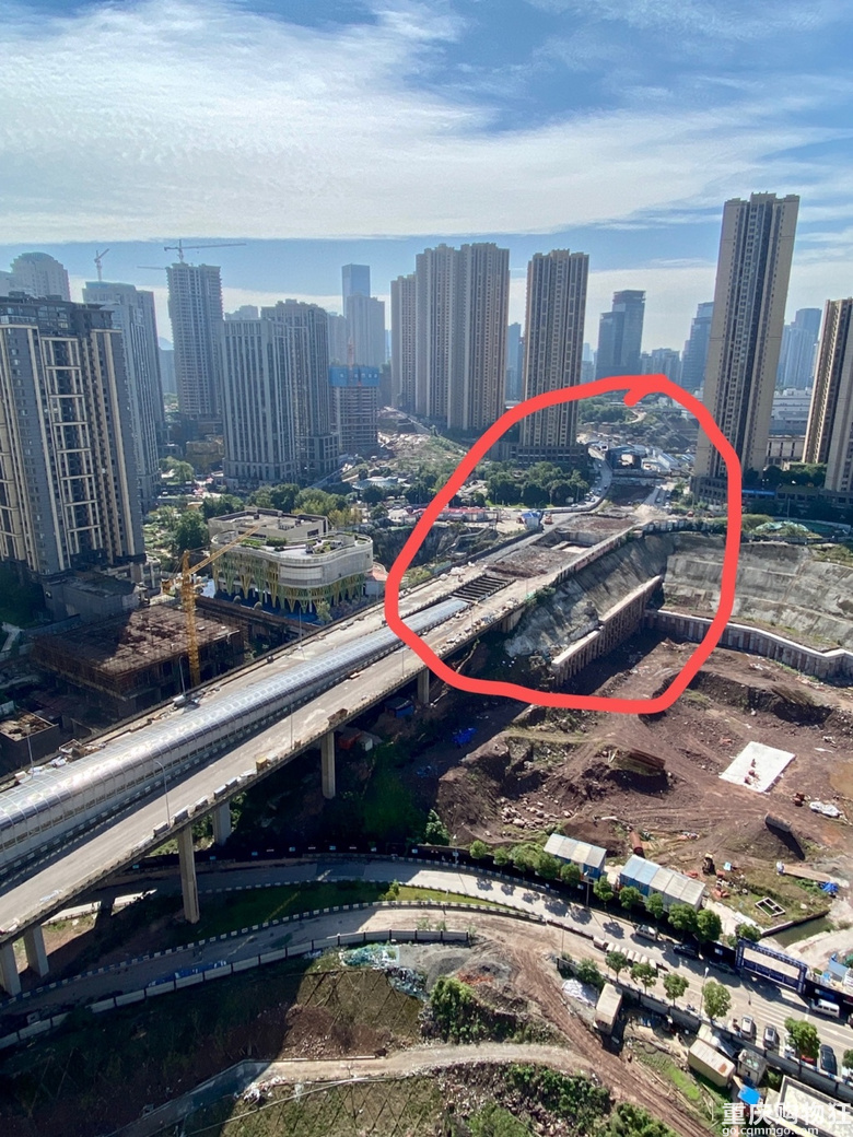 九号线溉北路站沿线还是这个样子，不知修好后会是怎么样
