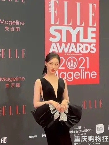 ELLE红毯没有直播，给大家看看截图