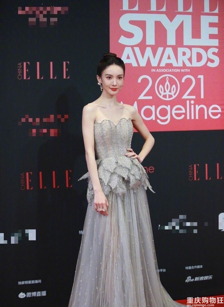ELLE红毯没有直播，给大家看看截图