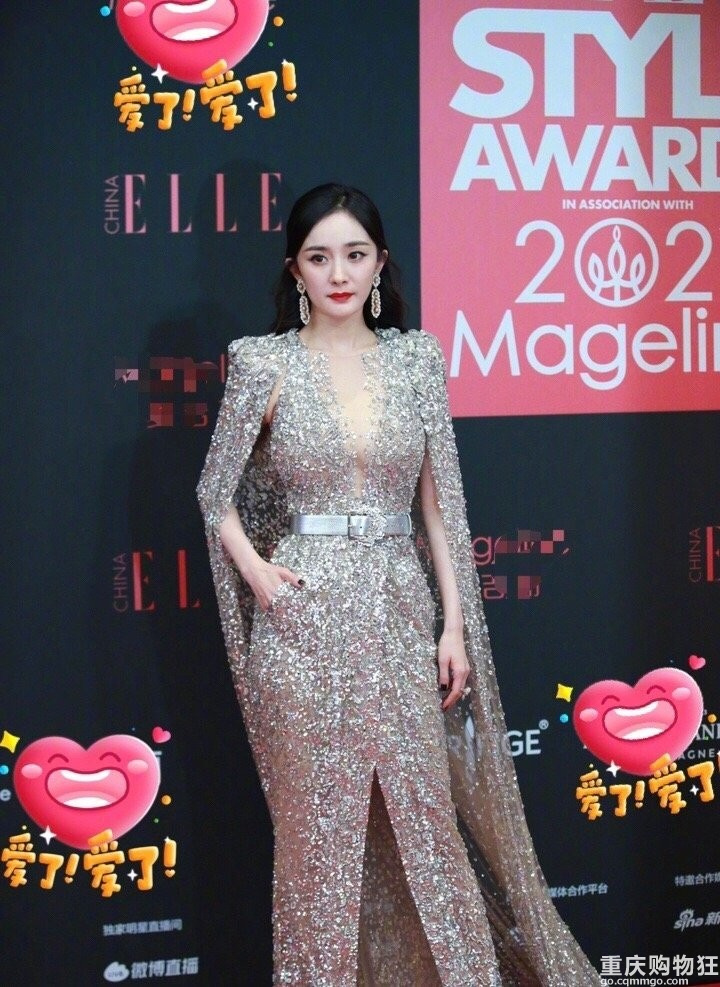 ELLE红毯没有直播，给大家看看截图