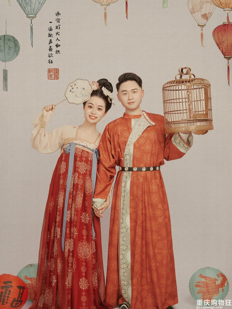 结婚一周年当然要拍照记录啦