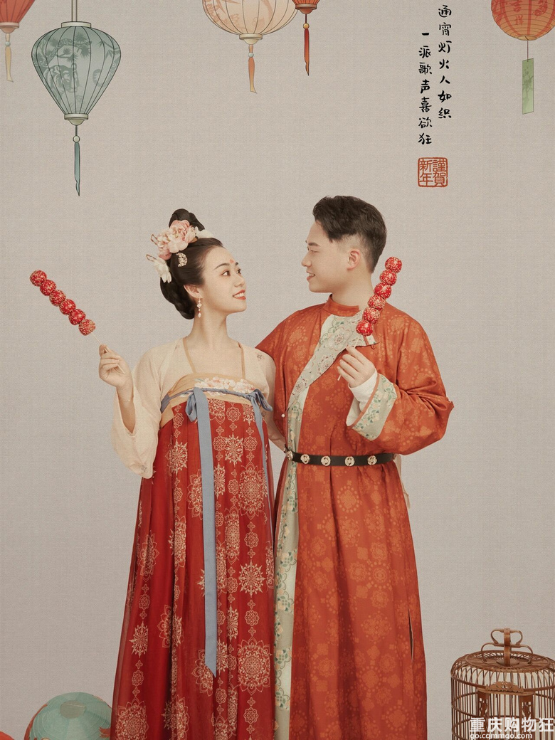 结婚一周年当然要拍照记录啦