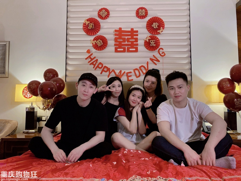 5.21我们轻松愉快热闹的婚礼，很累也很开心