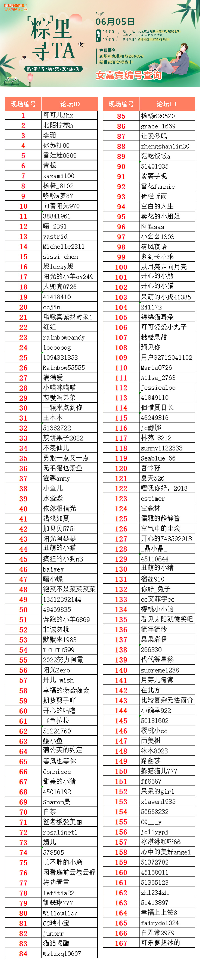 粽里寻TA 熟龄/离异专场交友派对花絮：男女嘉宾一见“粽”情